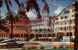 Hotel Del Coronado California Postcard Postcard