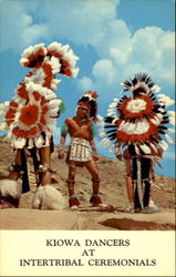 Kiowa Dancers At Intertribal Ceremonials Native Americana Postcard Postcard