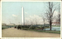 The Boulevard, Potomac Park Postcard