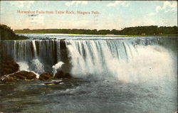 Horseshoe Falls From Table Rock Postcard