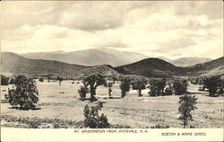 Mt. Washington From Intervale New Hampshire Postcard Postcard