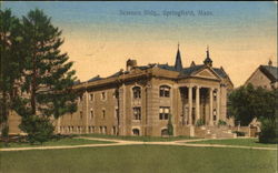 Science Bldg. Springfield, MA Postcard Postcard