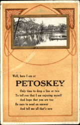 Petoskey Michigan Postcard Postcard