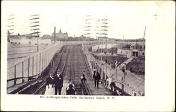 Steeplechase Park, Newburgh Rockaway Beach, NY Postcard Postcard