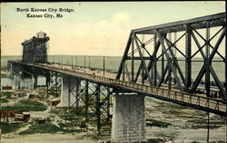 North Kansas City Bridge Postcard