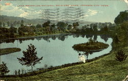 Lake Brownlow National Soldiers Home Postcard