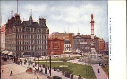 Lafayette Square Buffalo, NY Postcard Postcard