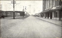 Huntington Avenue Asphalt Advertising Postcard