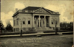 Carnegie Public Library Postcard