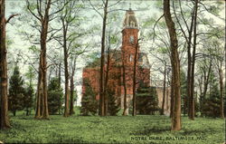 Notre Dame Cathedral Baltimore, MD Postcard Postcard