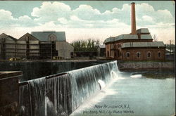 Weston's Mill City Water Works Postcard