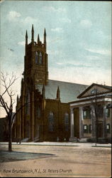 St. Peters Church New Brunswick, NJ Postcard Postcard