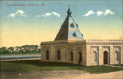 Lake Montebello Baltimore, MD Postcard Postcard