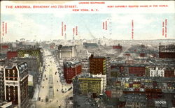 The Ansonia, Broadway and 73d Street Postcard