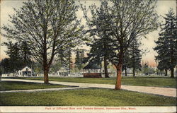 Part Of Officers' Row And Parade Ground Vancouver, WA Postcard Postcard