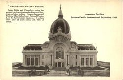 Argentine Pavilion 1915 Panama-Pacific Exposition Postcard Postcard