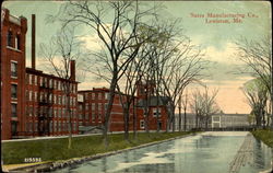 Bates Manufacturing Co. Lewiston, ME Postcard Postcard