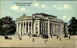 The New Court House New Haven, CT Postcard Postcard