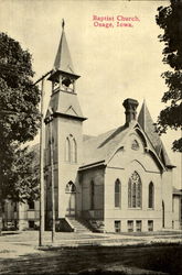 Baptist Church Postcard