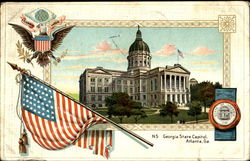 The State Capitol Of Georgia Postcard