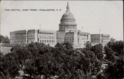 The Capitol West Front Washington, DC Washington DC Postcard Postcard