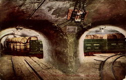 Illinois Underground Tunnel Postcard