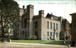 Wadsworth Athenaeum Hartford, CT Postcard Postcard