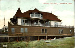 Lawrence Canoe Club Massachusetts Postcard Postcard