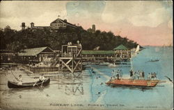 Forest Lake Forest Park, PA Postcard Postcard