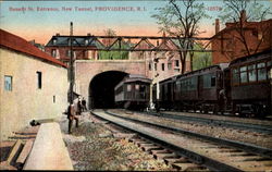 Benefit St. Entrance New Tunnel Postcard