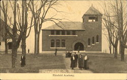 Pittsfield Academy New Hampshire Postcard Postcard