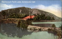 Fairmount Park Lake Postcard