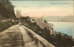 West Point And The Hudson River New York Postcard Postcard