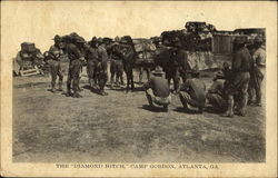 The Diamond Hitch, Camp Gordon Atlanta, GA Postcard Postcard