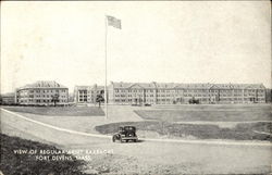 View Of Regular Army Barracks Postcard