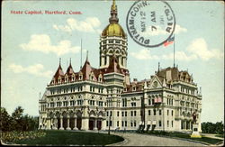 State Capitol Hartford, CT Postcard Postcard