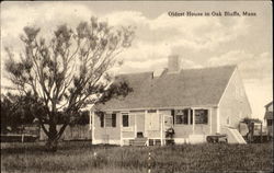 Oldest House In Oak Bluffs Postcard