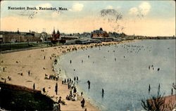 Nantasket Beach Hull, MA Postcard Postcard