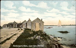 Joppa Clam Shanties Newburyport, MA Postcard Postcard