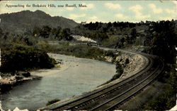 Approaching The Berkshire Hills Russell, MA Postcard Postcard