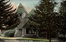 Dewey Memorial Hall Postcard