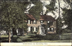 Mission House Stockbridge, MA Postcard Postcard