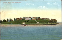 Hull From Pemberton Massachusetts Postcard Postcard