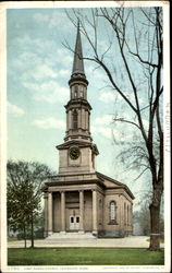 First Parish Church Lexington, MA Postcard Postcard