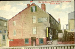 The Old Bakery, Oldest Bakery In America Postcard