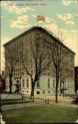 Hotel Kimball Springfield, MA Postcard Postcard