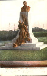 Mckinley Monument Forest Park Springfield, MA Postcard Postcard