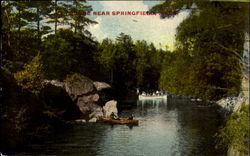 Scene Near Springfield Massachusetts Postcard Postcard