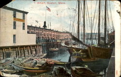 T. Wharf Postcard