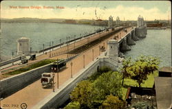 West Boston Bridge Postcard